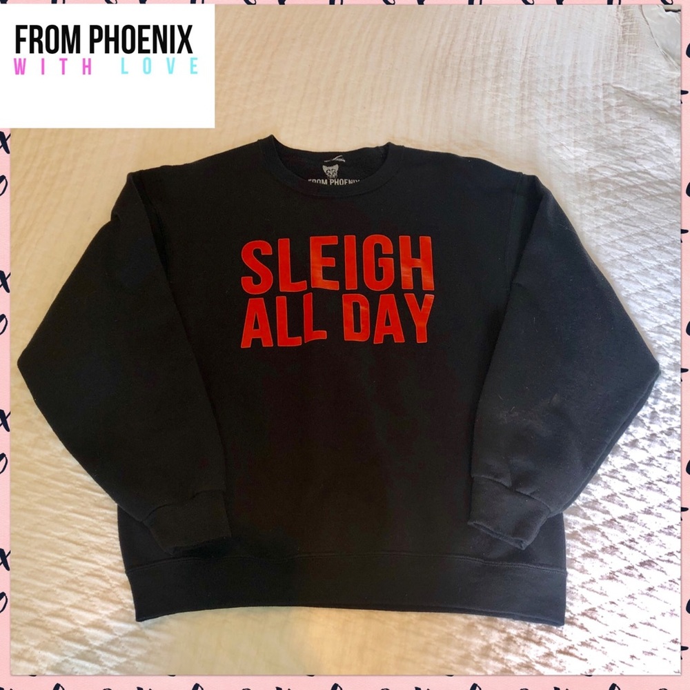 From Phoenix with Love Christmas Sweater Sz Lg